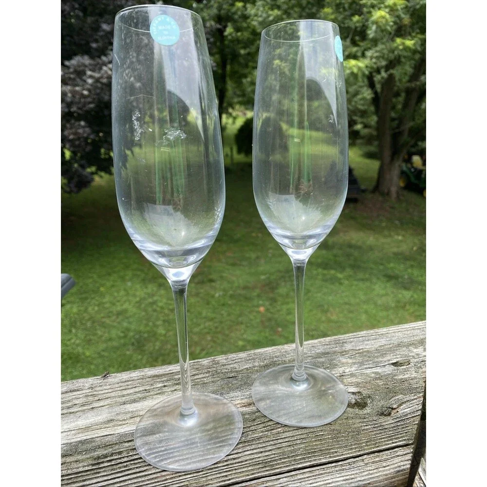 4 Tiffany & Co. Crystal 9.5